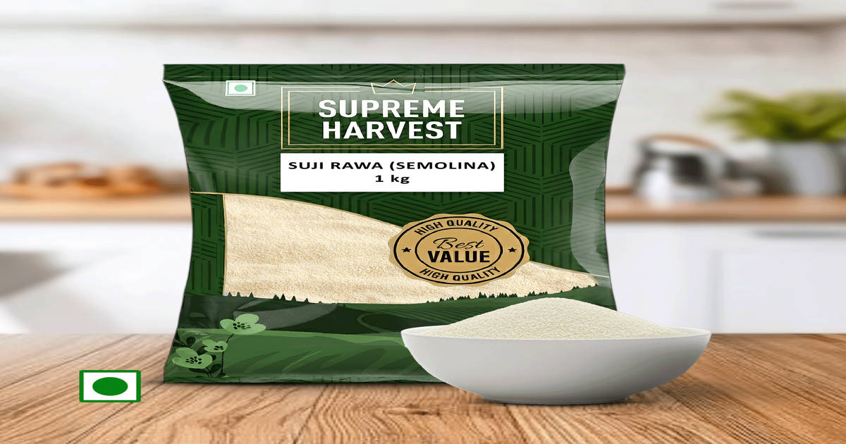 Buy Supreme Harvest Suji Rawa (Semolina) Online (1 kg) At Best Price