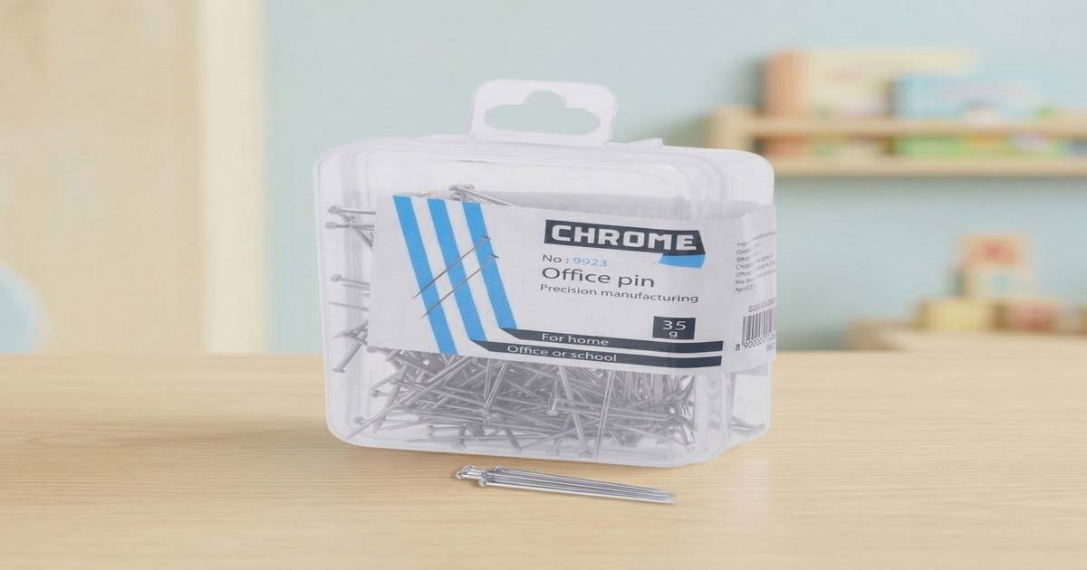 Buy Chrome Paper Pins | 35 g Online () At Best Price