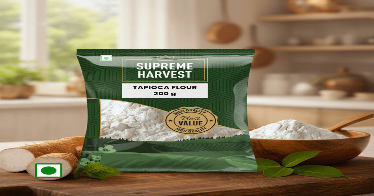 Buy Supreme Harvest Tapioca Flour Online (200 g x 2) At Best Price