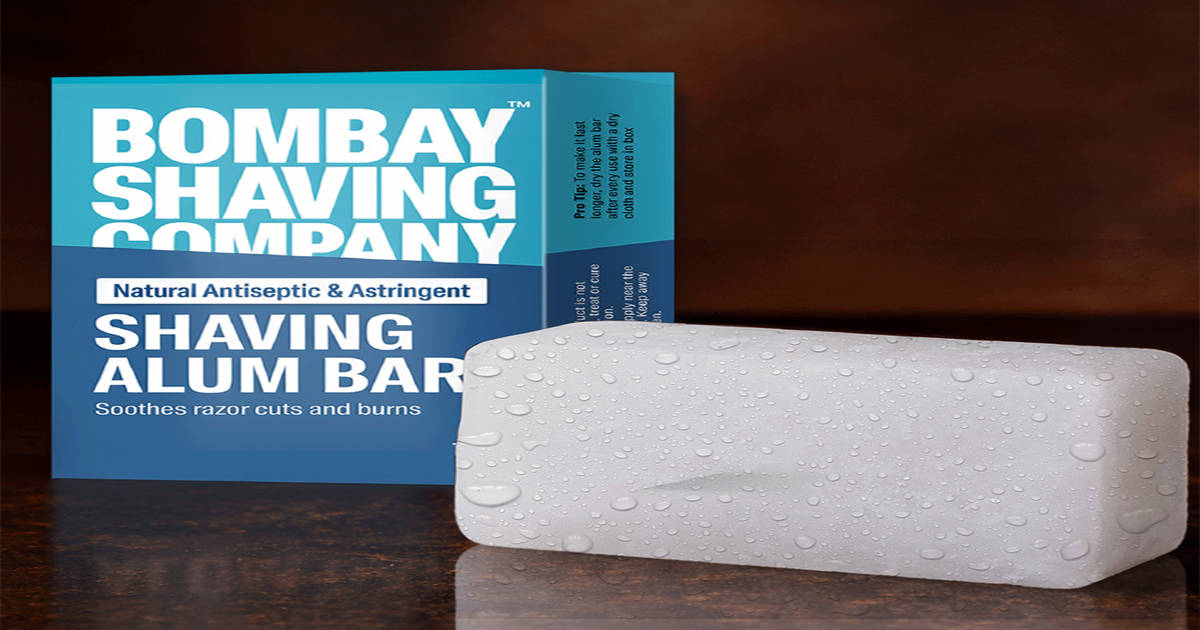 Bombay Shaving Company Natural Antiseptic & Astringent Alum or 100 g - Image 1