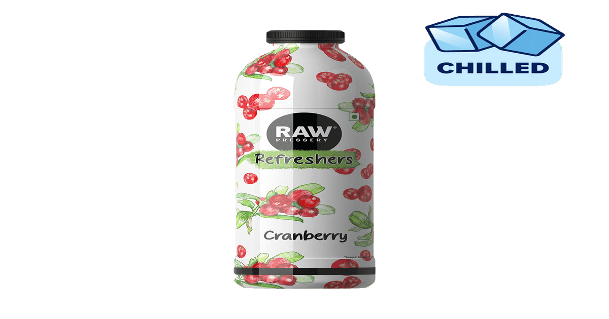 Buy RAW Pressery Refreshers Cranberry Juice | Fruit Juice Online