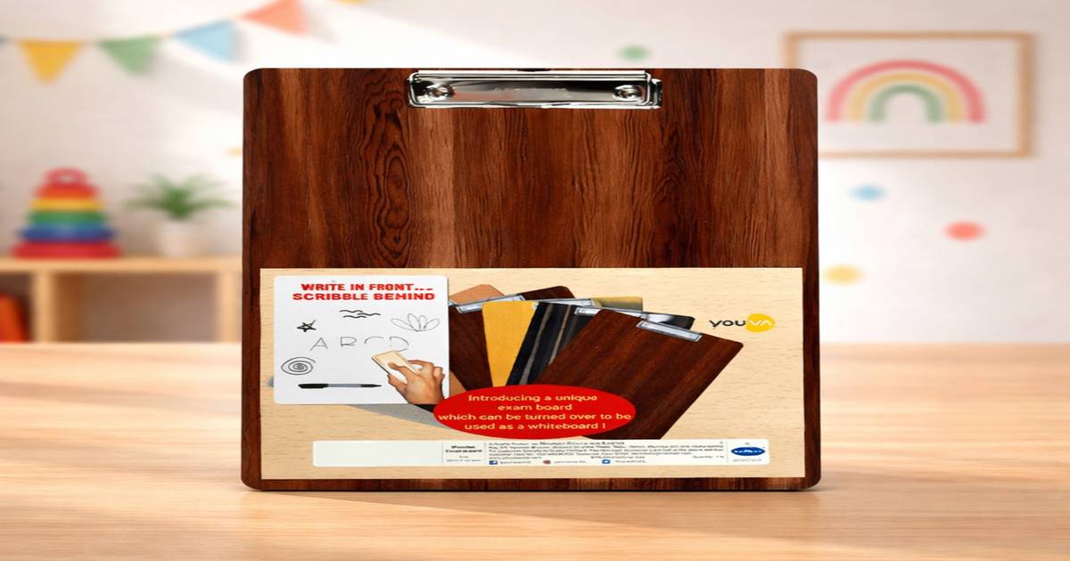 Buy Navneet Youva Wooden Exam Board (Assorted) Online (1 Piece) At Best ...