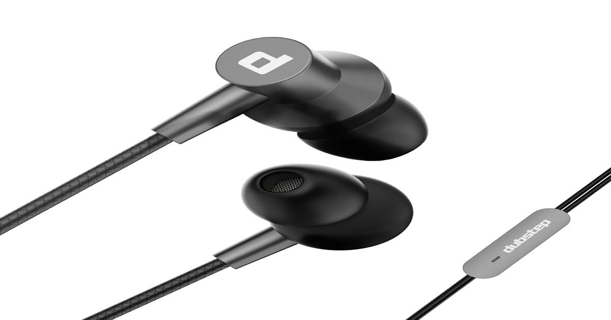 Dubstep Squad M7 In-Ear Earphones, Grey - Image 1