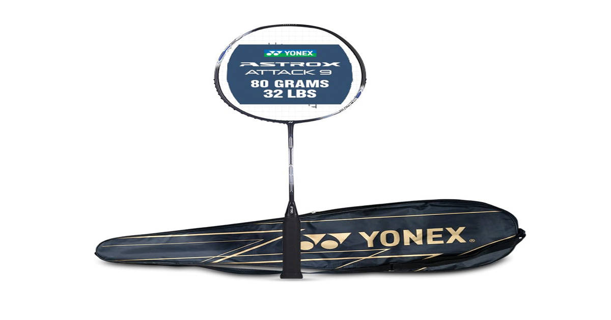 Yonex Astrox Attack 9 Badminton Racket (Assorted Colors, 1 1 Pieces - Image 1