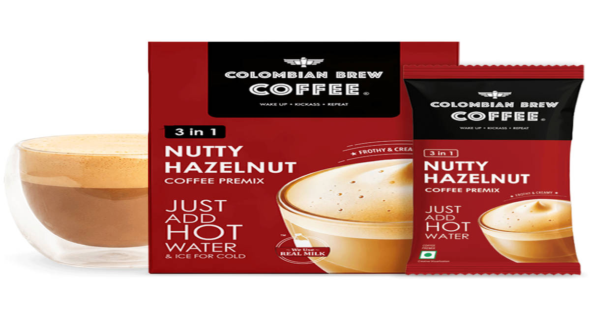 Buy Colombian Brew Coffee Hazelnut Cafe Latte Instant Coffee