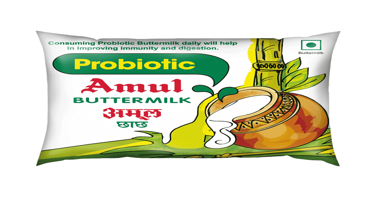 Buy Amul Probiotic Buttermilk Online (440 ml) At Best Price