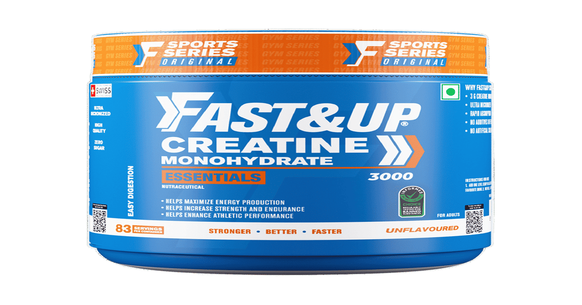 Fast&Up Creatine Monohydrate 33 Servings - Image 1