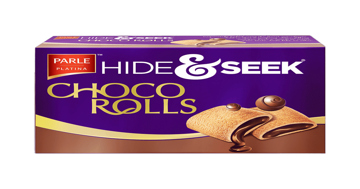 PARLE HIDE AND SEEK CHOCO ROLLS 100GM