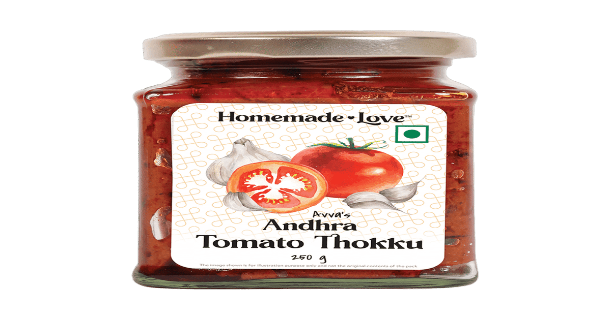 Buy Homemade Love Andhra Tomato Thokku Online (250 g) At Best Price