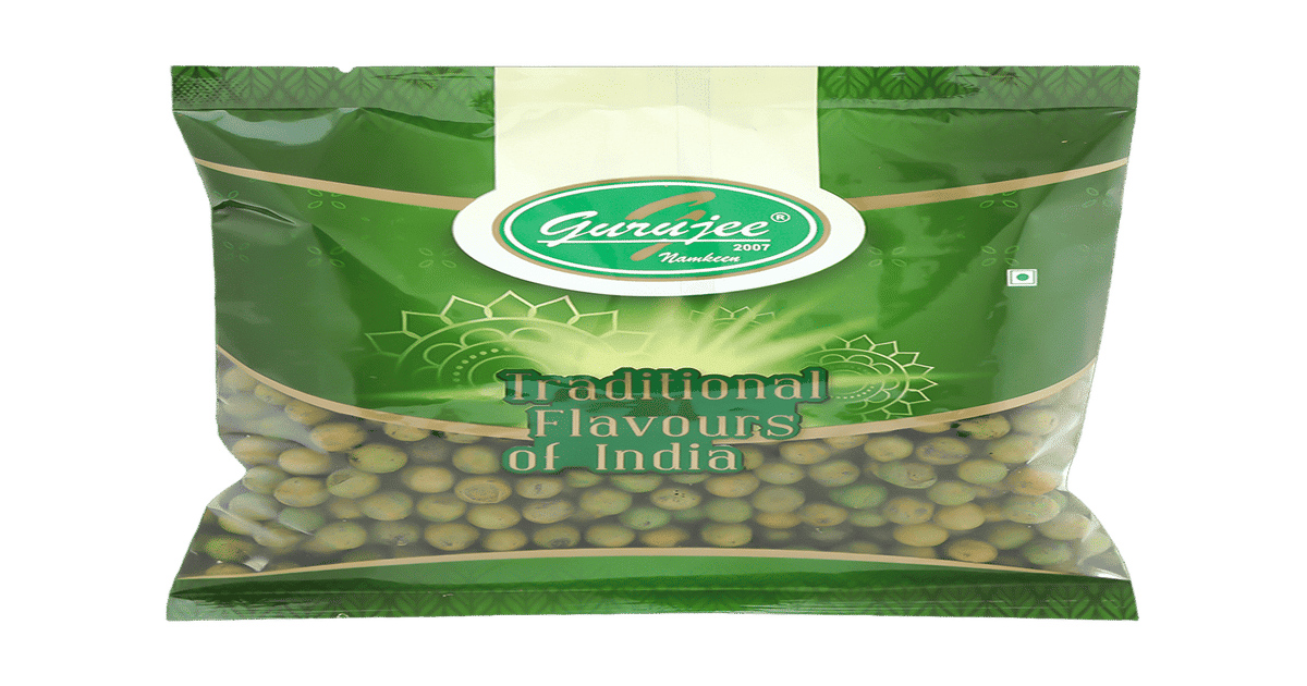 Gurujee Buy Gurujee Namkeen Green Peas Masala Online () At Best Price