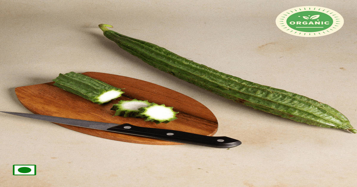Buy Gourmet Garden Organic Certified Ridge Gourd Online () At Best Price