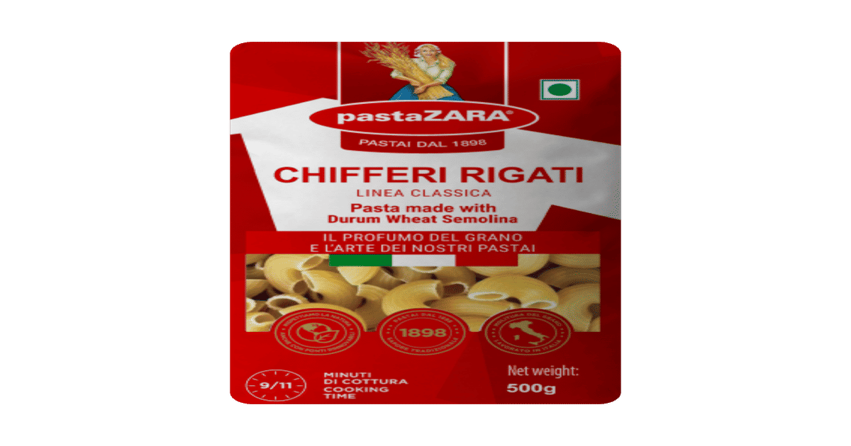 Buy PastaZARA Chifferi Rigati- Authentic Italian Pasta Online (500 g ...