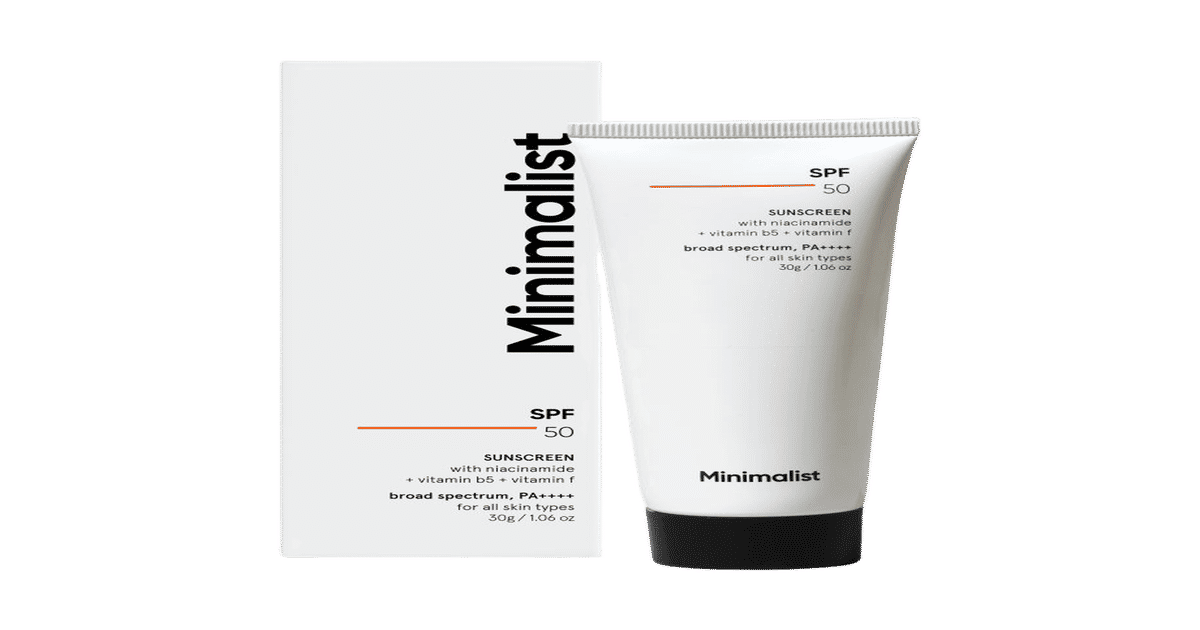 Minimalist SPF 50 Sunscreen 30g - Image 1