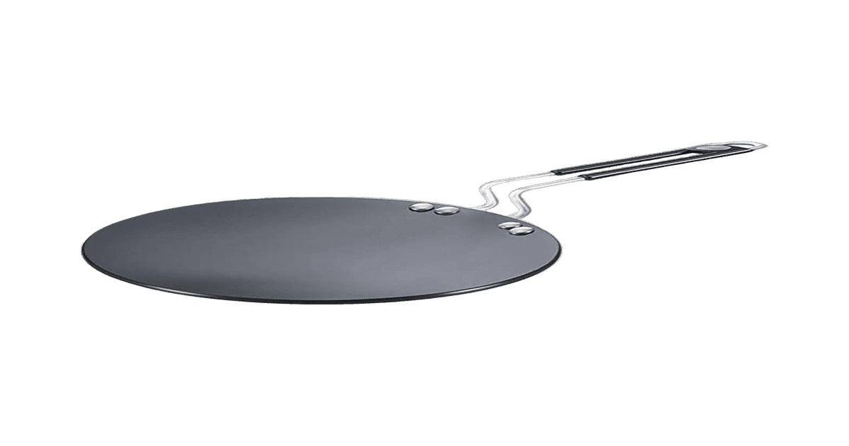 Buy Prestige Hard Anodized Induction Base Roti Tawa (22.5 cm, Black ...