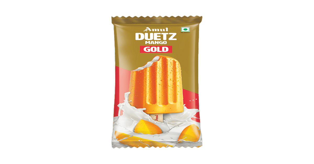 Buy Amul Gold Mango Duetz Ice Cream Stick Online (60 ml) At Best Price