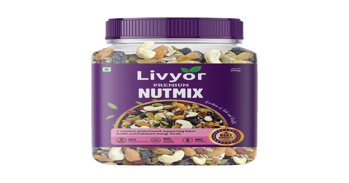 Buy Livyor Mix dry fruits & Trail Mix |8 in 1 Nuts and Berries Mix ...