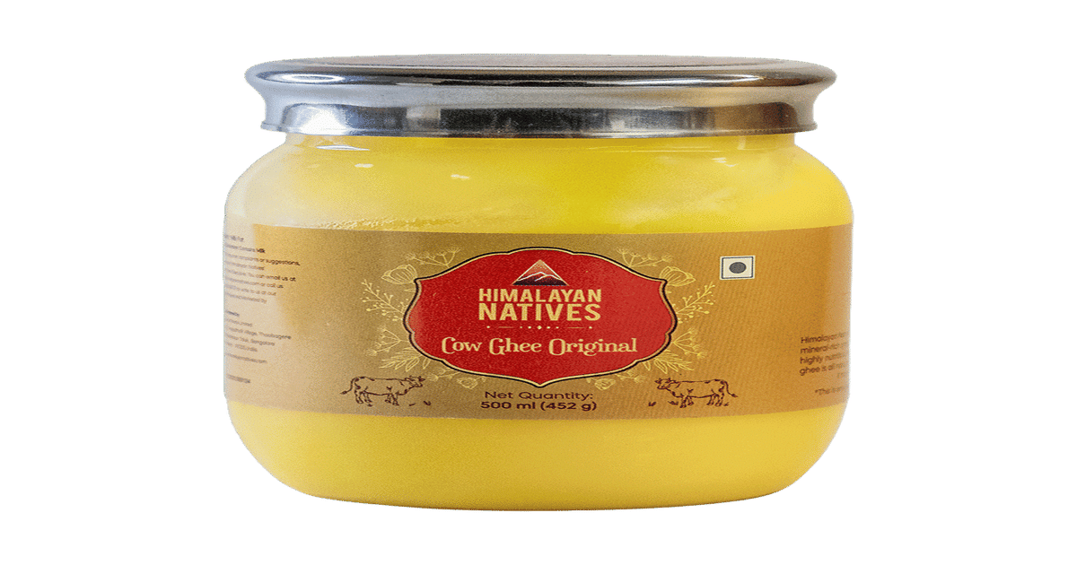 Buy Himalayan Natives Cow Ghee Original Online (500 ml) At Best Price