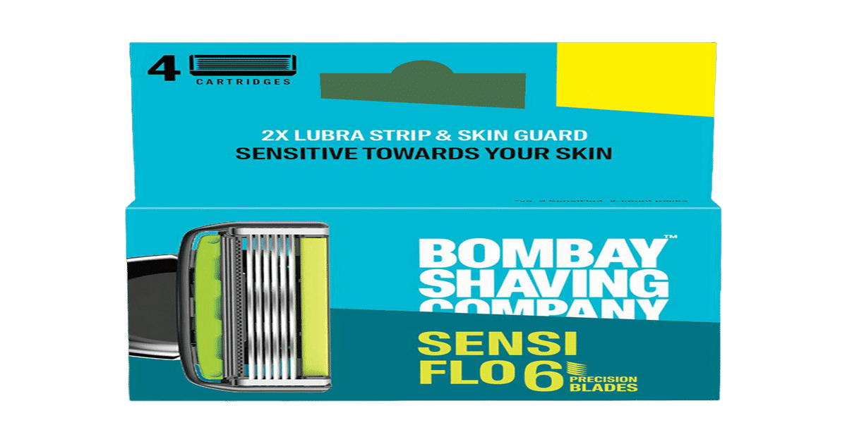 Buy Bombay Shaving Company Sensi Flo 6 Razor Cartridge For Men Online ...