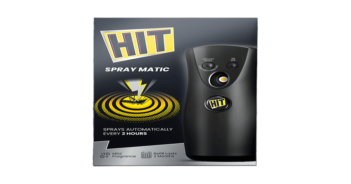 Buy HIT Spray Matic Mosquito Repellent Dispenser Machine with 1 Refill ...