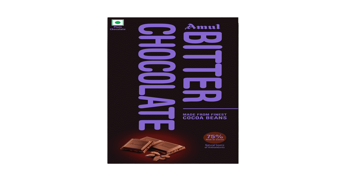 Buy Amul Bitter Chocolate Online (150 g) At Best Price