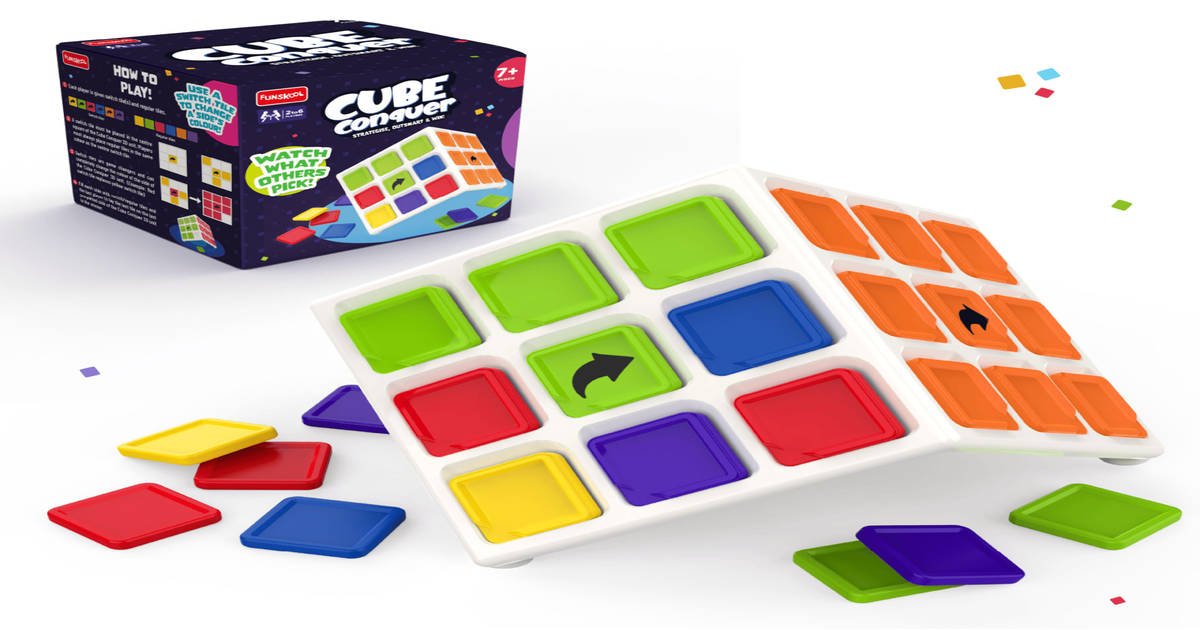 Buy Funskool Games - Domesticcube Conquer-4936000 Online (1 pack) At ...