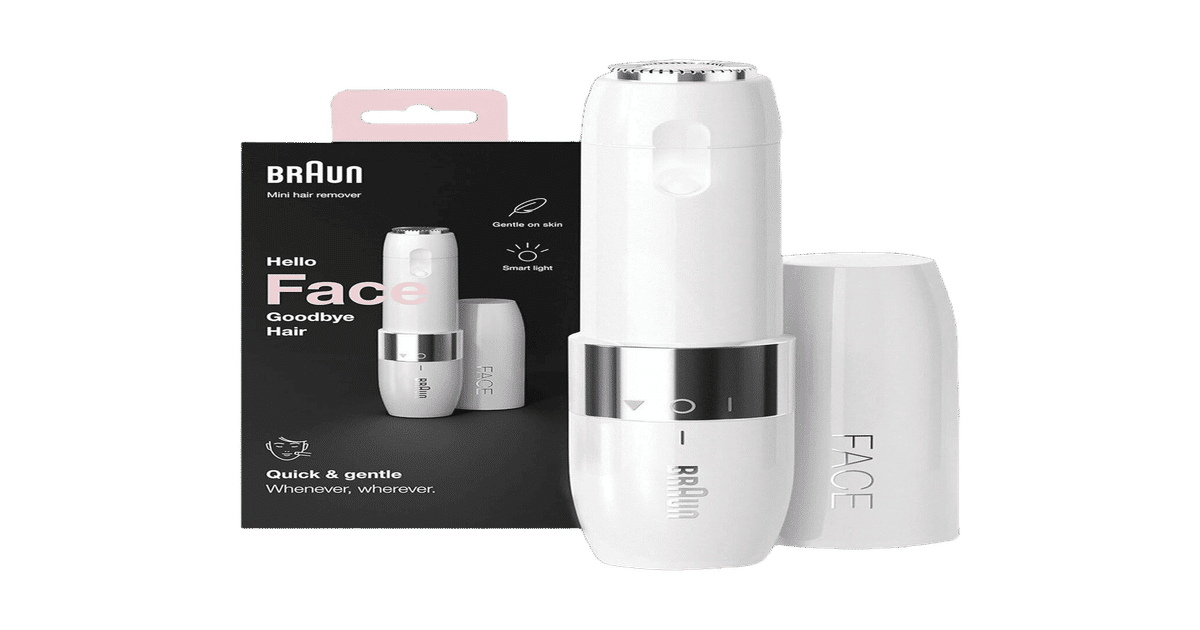 Buy Braun Face Mini Hair Remover Fs1000, Electric Facial Hair Removal ...