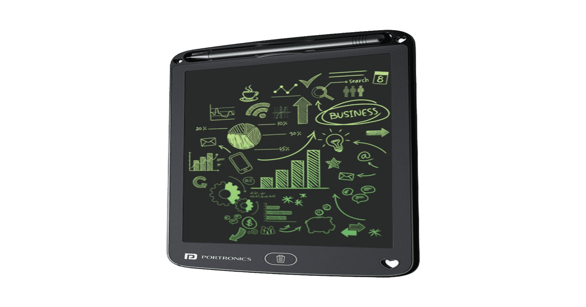 Buy Portronics Ruffpad 12M LCD Writing Pad with 12 Inches Multi Colour ...