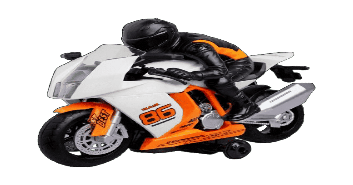 Buy Toyshine Remote Control R1 Motorbike Toy with Light and Sound, 360 ...