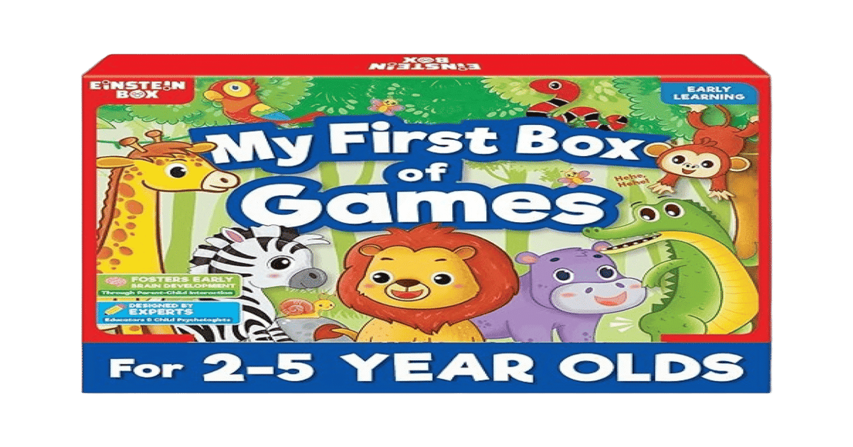 Buy Einstein Box My First Box of Games for Kids 2-5 Years Old Online (1 ...