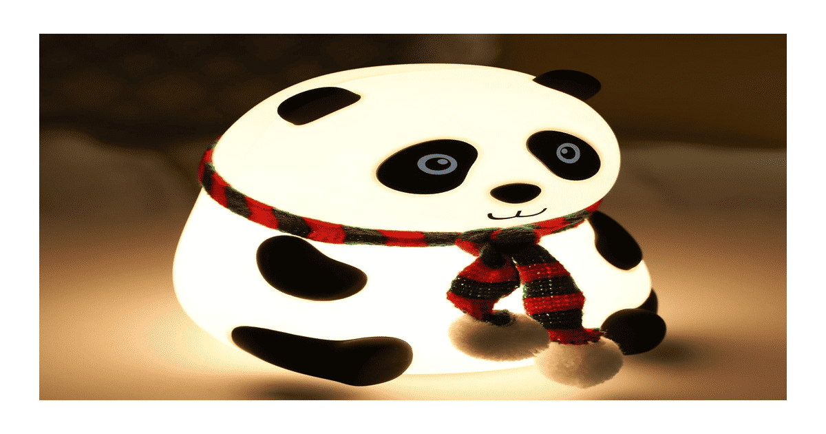 Buy H&H USB Rechargeable Panda Colour Changing Lamp (White) Online (1 ...