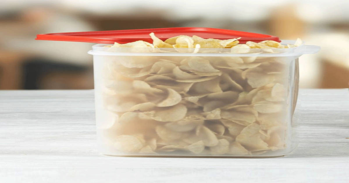 Buy Tupperware Plastic Kitchen Storage Container (3.9L, Square Smart ...