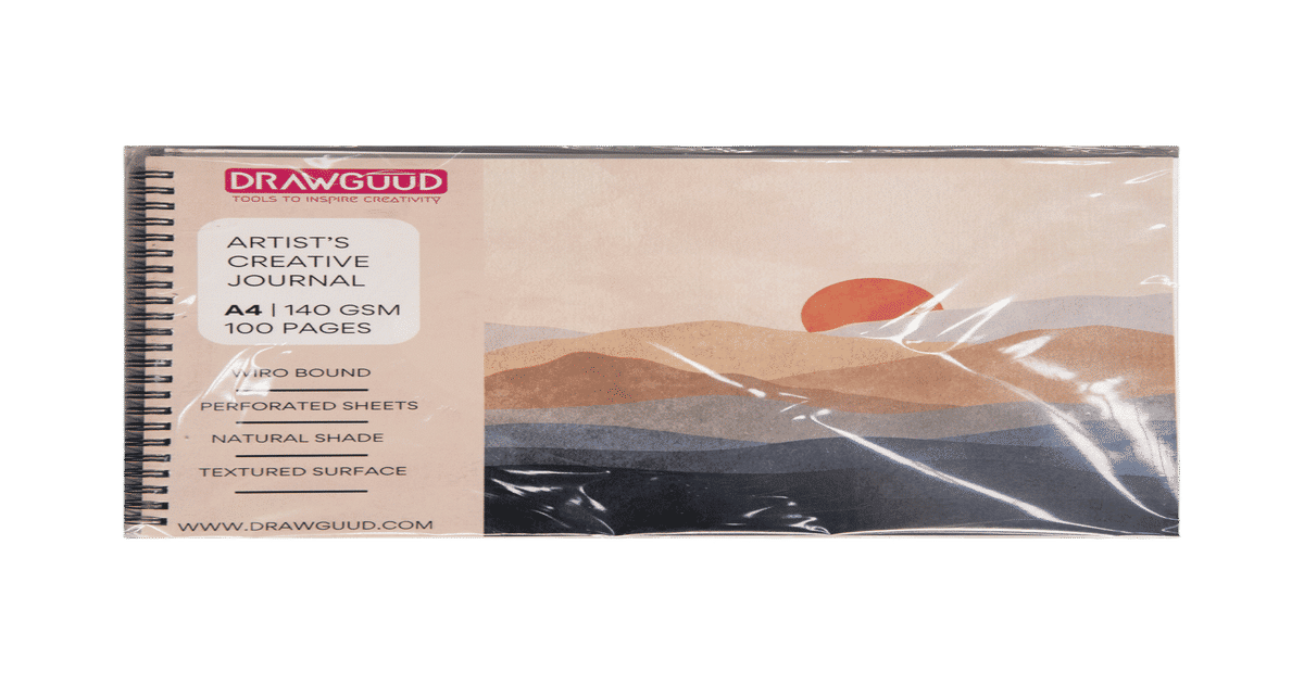 Buy DRAWGUUD Artist Drawing Book | A4 Size | 140 Gsm | 100 Pages Online ...