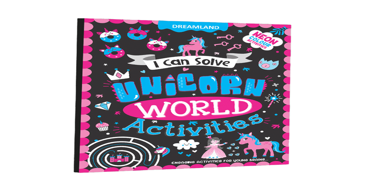 Buy Unicorn World Activities - I Can Solve Activity Book For Kids Age 4 ...