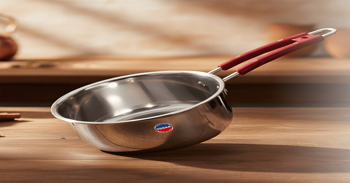 Tosaa Buy Tosaa Stainless Steel Sauce Pan (1.2L, 14cm, Premium, Safe for All ...