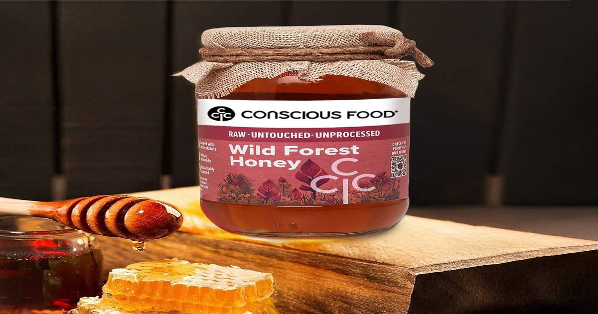 Buy Conscious Food Natural Wild Forest Honey Online () At Best Price