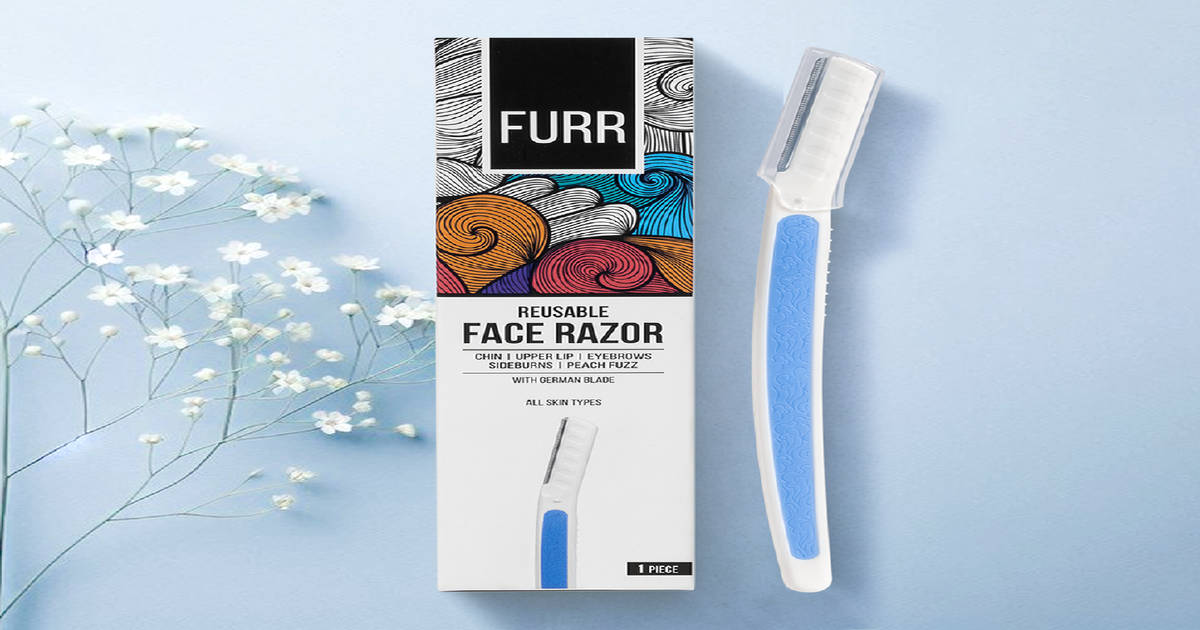 Buy FURR Reusuable German Blade Face Razor 1N Online (1 Piece) At Best ...