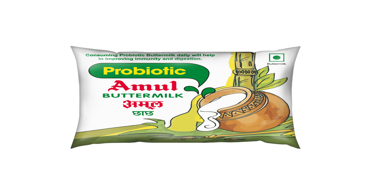 Buy Amul Probiotic Buttermilk Online (400 ml) At Best Price