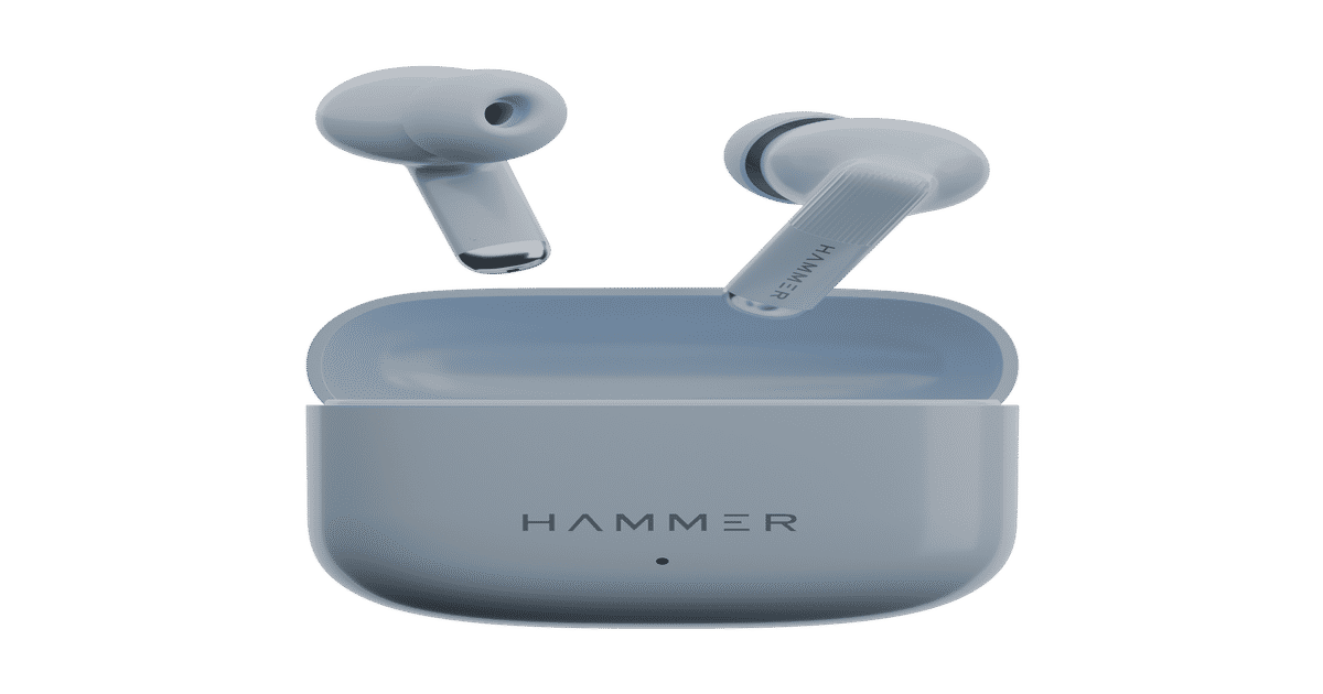 Hammer Airflow Flex TWS Earbuds (Blue) - Image 1