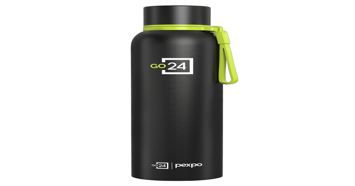 Go24 Color Buy Go24 pexpo Bravo Pro Vacuum Insulated ISI Certified Flask (1L ...