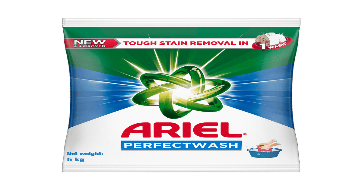 Ariel Perfect Wash Detergent Powder 5kg - Image 1