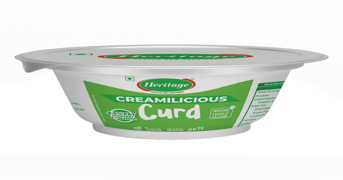 Buy Heritage Sample Creamilicious Curd Online () At Best Price