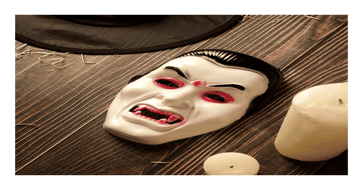 Buy Dracula Vampire Mask Online () At Best Price