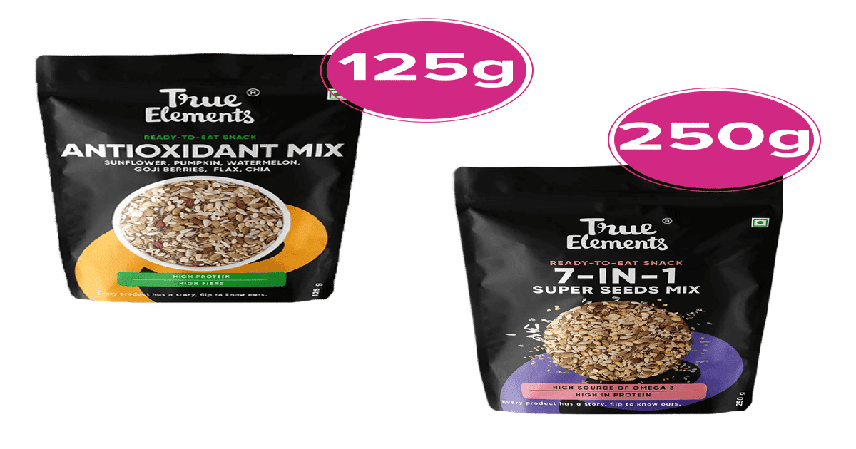 Buy True Elements Antioxidant Mix & True Elements 7 In 1 Super Seeds ...
