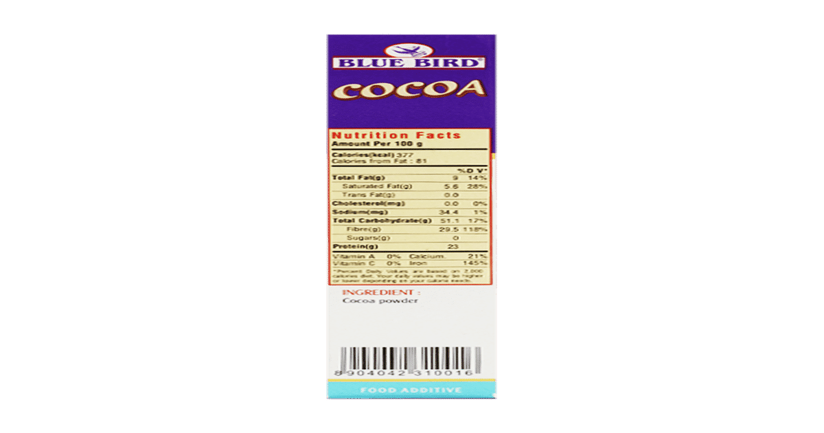 Buy Blue Bird Cocoa Powder Online () At Best Price