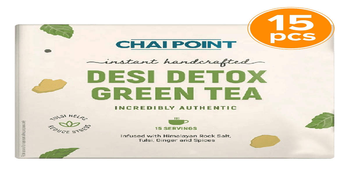 Buy Chai Point Detox Green Tea Box Online (15 Pack) At Best Price