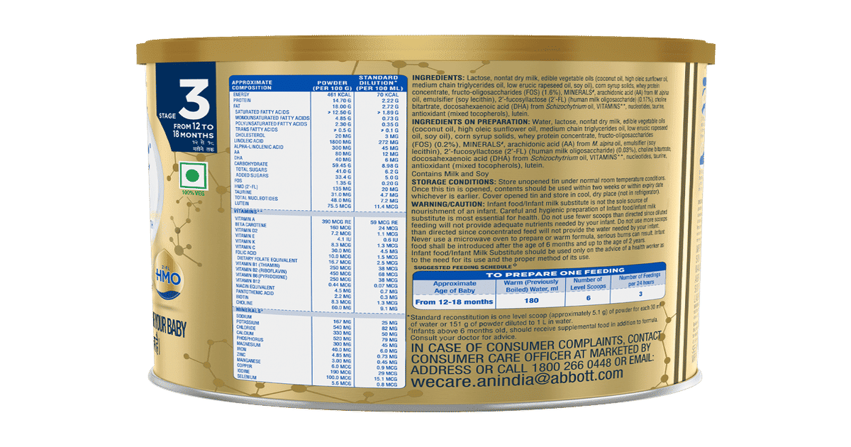 Buy Similac Plus Stage 3 Follow-Up Formula Formula with Added HMO (12 ...