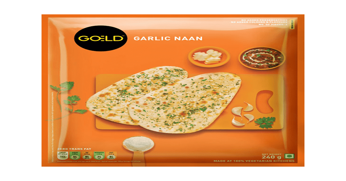 Buy Goeld Garlic Naan Online (240 g x 2) At Best Price