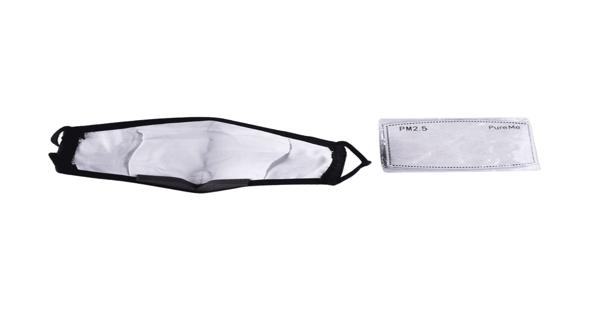 Buy PureMe Black Reusable N95 Anti-Pollution Mask Online () At Best Price
