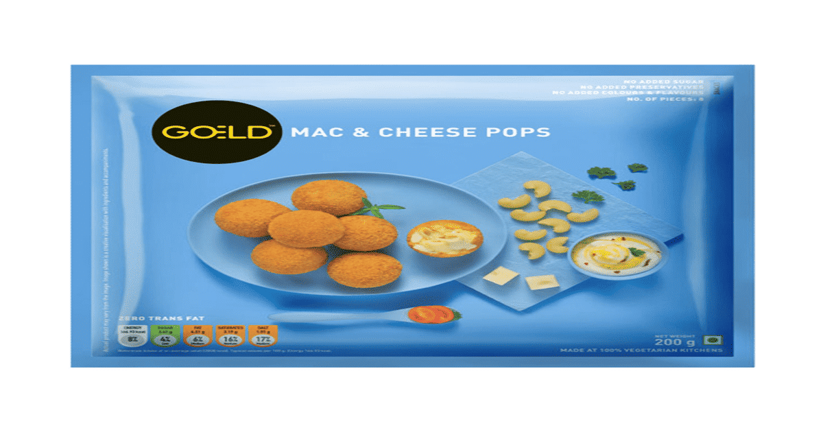 Buy Goeld Mac & Cheese Pops Online (200 g x 2) At Best Price