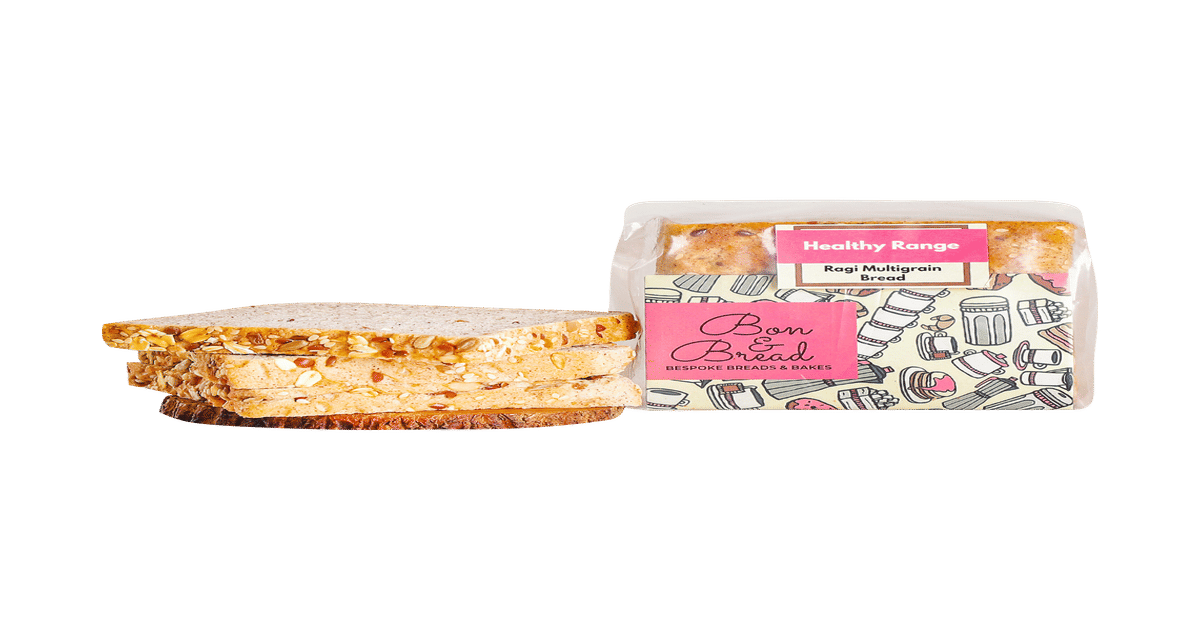 Buy Bon & Bread Ragi Millets Multigrain Bread Online () At Best Price